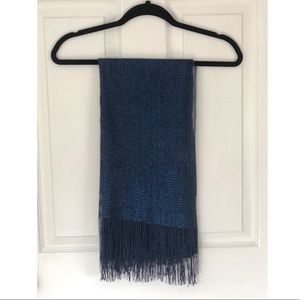 Mia + Tess Designs Blue Scarf